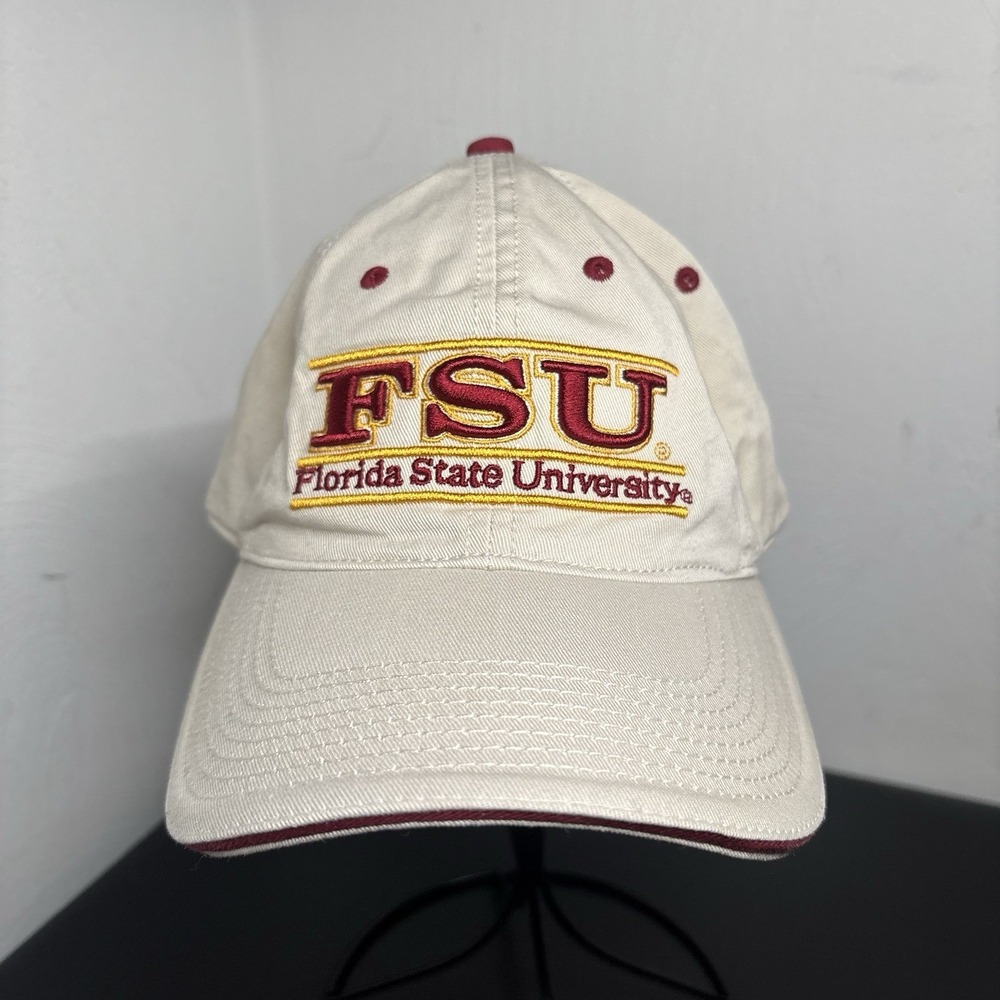 Florida State Seminoles Hat Vintage FSU Bar Spell Out Logo Baseball Cap The Game